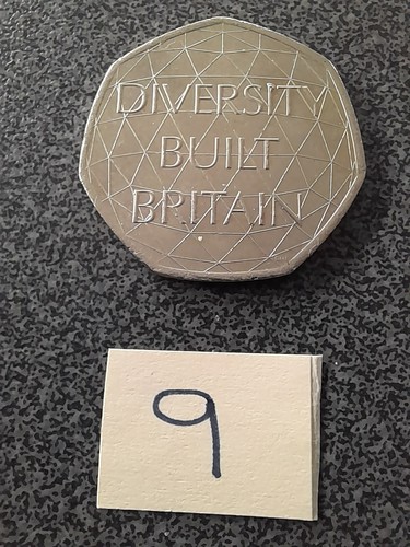 Diversity built britain 50p - diversity,