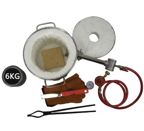 Gas metal melting furnace - 6, kg