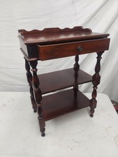 Vintage Wooden Side Table with