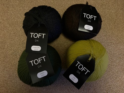 Toft wool yarn 100g - 4,