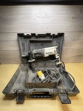 Makita SDS Hammer Drill 110V Model HR2470 WHITE AND BLACK USED WITH CASE