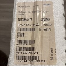 Bosch rexroth r911298374 - bosch,