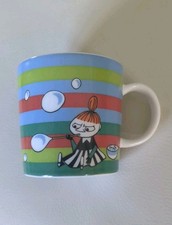 Moomin No. 51 Soap Bubbles Mug With  "Little My" Collectable Arabia Finland 2011