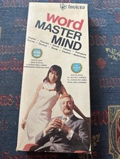 Vintage Word Master Mind Invicta Game 1975 Complete