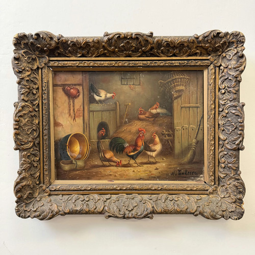 Timeless animals oil painting - timeless,