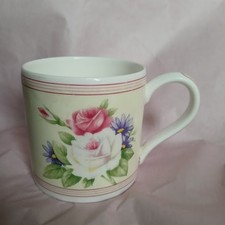 Wedgewood 'Ivory spray Rose' Mug Bone China 1999
