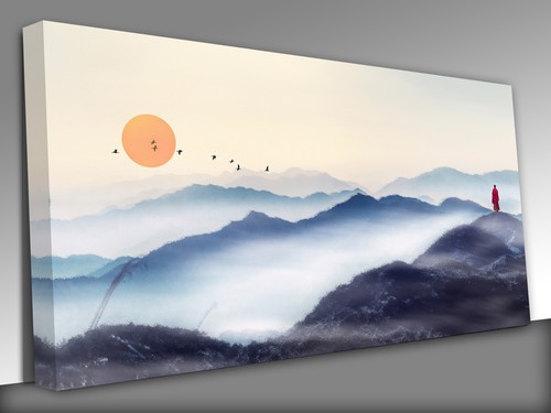 Chinese painting style zen - chinese,