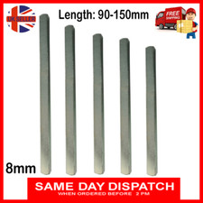 8mm Door Spindle Plain