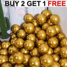 5" 10" 100 CHROME BALLOONS