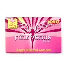 Pink Venus™ Natural Female Supplement x 10 Tablets