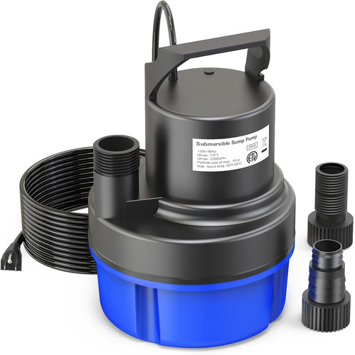 2hp submersible water - 1/2hp, pump