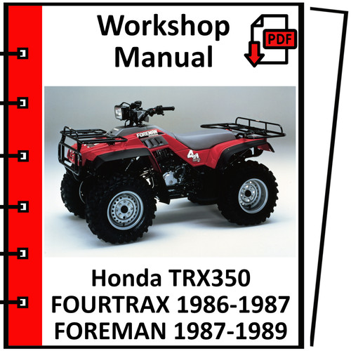 Honda trx350 fourtrax - honda,