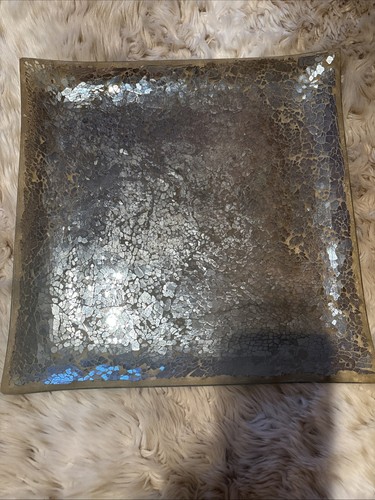 Decorative square plate with - square,