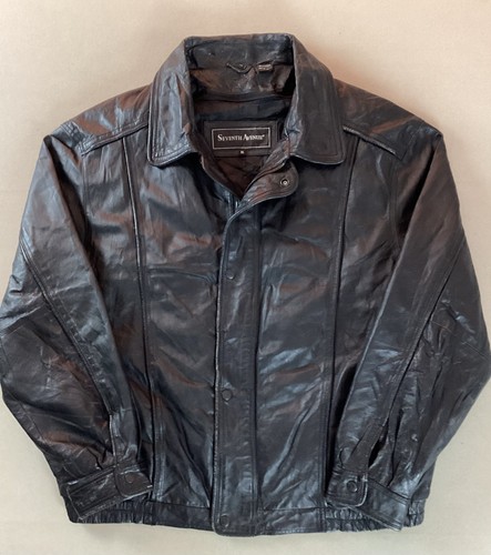 Vintage leather bomber jacket - vintage,
