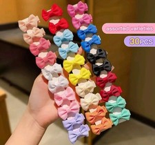 30 Pcs Hair Bows Large and