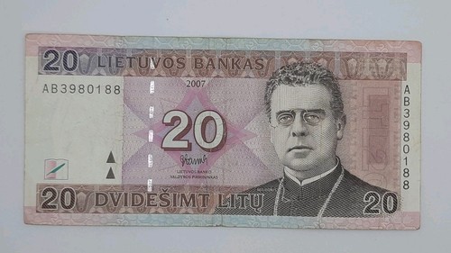 2007 lithuania lietuvos - lietuvos, bankas