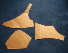 Ladies Bra Brown Paper Pattern