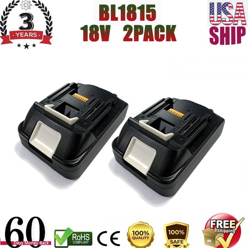 2packs for makita 18v - 2packs, 2.5ah
