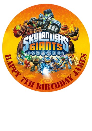 Skylanders giants birthday - giants,