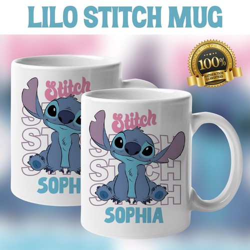 Personalised stitch mug best - stitch,