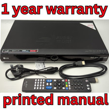 LG RHT498H HD Freeview Tuner DVD Recorder with 250GB HDD & Remote