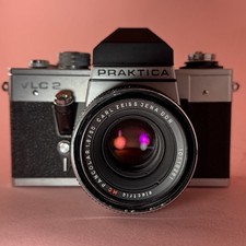 Pentacon Vlc2 35mm Slr & Carl Zeiss Jena Pancolar MC electric 50mm F/1.8 Lens