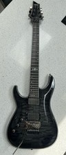 Left handed Schecter Hellraiser Hybrid C-1 FR, Trans Black Burst