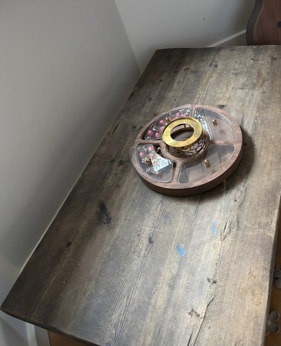 Wooden table brown square - wooden,