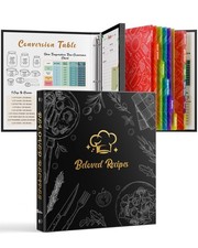 Recipe Binder 8.5"x11" 3 Ring