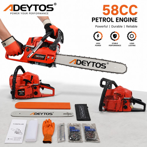 58cc petrol chainsaw - petrol,