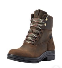 Ariat Harper H20 Leather Equestrian Boot Waterproof, Lightweight Brown UK8 £160 