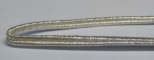 Silver metallised polyester - silver,