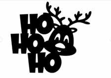 HO HO HO Reindeer Metal  Die