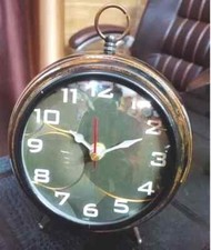 Handmade Antique Wooden Table Clock Nautical Desk Home Style And