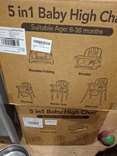 High chair adjustable - high,