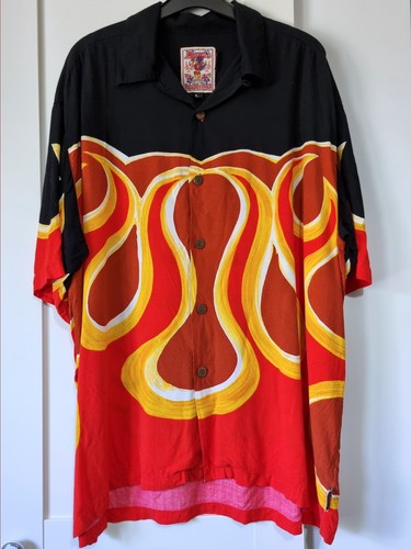 Mambo loud shirt - (l), "flame"