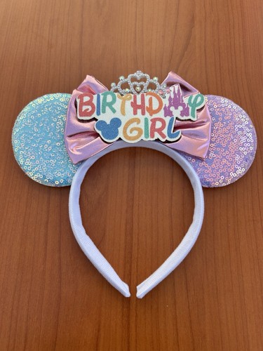 Disney birthday girl - birthday, ears