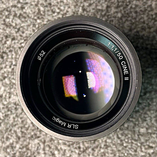 Slr magic cine 50mm - ii, f/1.1