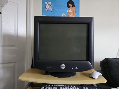 Dell trinitron p1130 crt - dell, 21"