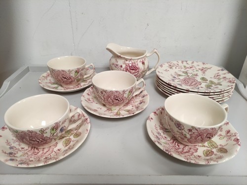 Johnson bros rose - rose, tea