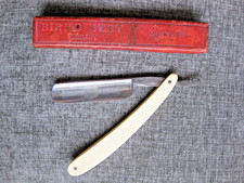 Vintage Birko Best of Germany Cut Throat Straight Razor with Original Box