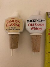 2 Ceramic Whisky Pourers