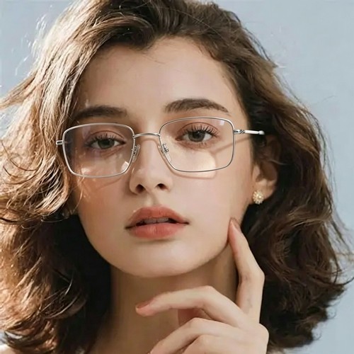 Square metal frame anti blue - square,