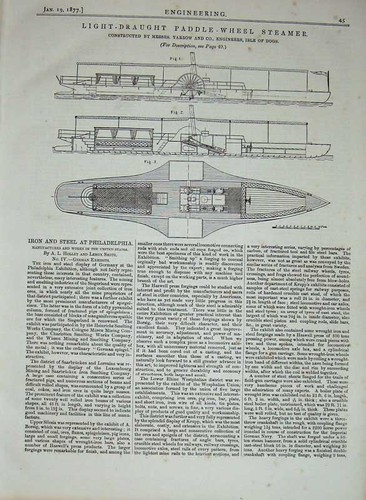 Original old antique print - old,