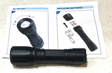 Scuba diver diving Sopras Sub Big Blue dive torch. N.O.S