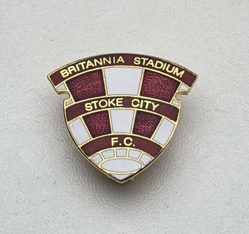 Stoke city pin badge - stoke,