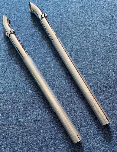 Pair long exhaust - of,