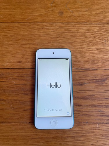 Blue apple ipod touch - apple,
