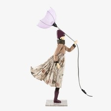 85cm Tall Lamp Windswept Lady