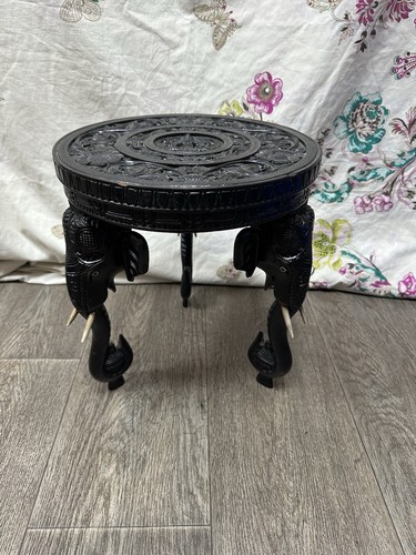 Rare antique wooden elephant - antique,